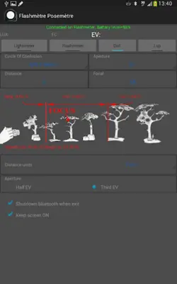FlashMeter and Lightmeter android App screenshot 5